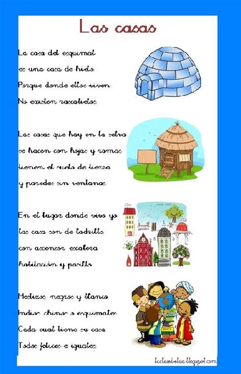 poesia casa bmp 512792 Poesía para niños Poemas para niños