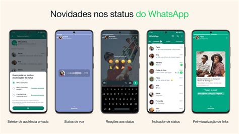 Atualização do WhatsApp permite publicar áudio no status