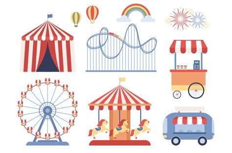 Mondial Fairground Rides Clipart