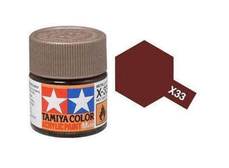 X33 Tamiya 10ml Gloss Acrylic Paint Bronze