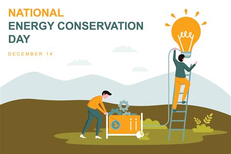 National Energy Conservation Day background. 14677246 Vector Art at ...