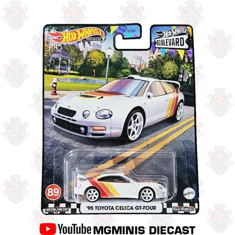 hot wheels Toyota Célica GT Four boulevard MgMinis Diecast