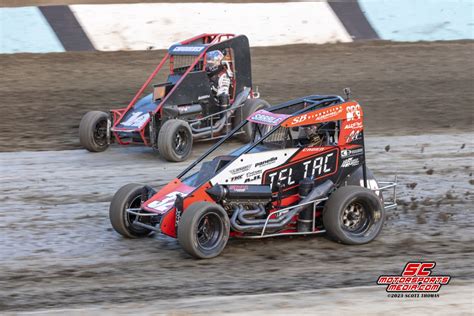 Western States Midgets At The Dirt Track At Kern County Raceway Park