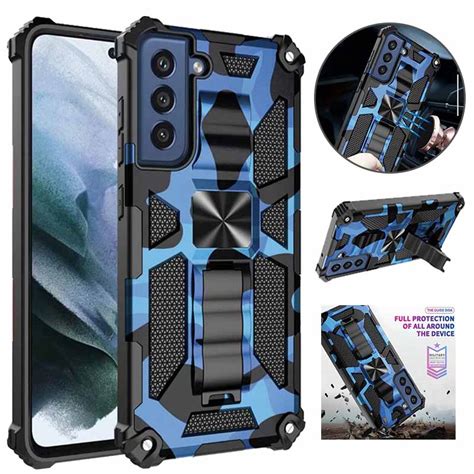 Buy Camouflage Hidden Magnetic Kickstand Case For Samsung Galaxy S21 Ultra S20 S10 Plus S20fe