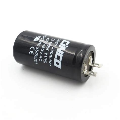 75 100 Uf 250 450 V Ac Appliance Motor Start Run Capacitor Cd60 Air