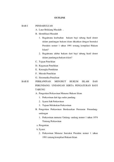 Contoh Outline Skripsi Kualitatif Pdf My Pdf Riset