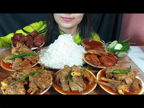 Simple Eating Show Spicy Mutton Kurma Prawn Malai Curry Honey Chicken