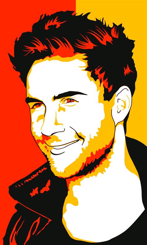 Download Adam Levine Digital Pop Art Portrait Wallpaper