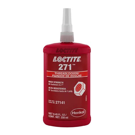 Loctite Threadlocker Loctite 271 Series High Strength Red