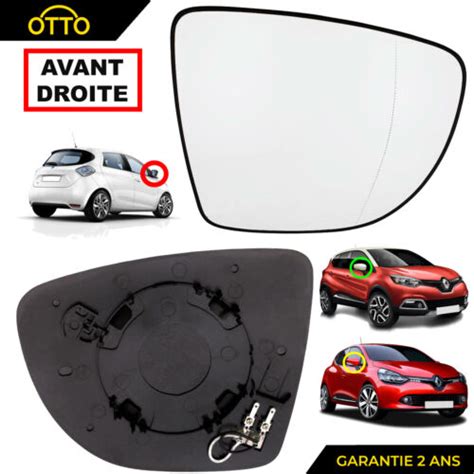 Miroir Glace De R Troviseur Avant Droite Pour Clio Captur Zoe