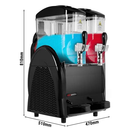 Slush Maschine X Liter Schwarz Ggm Gastro