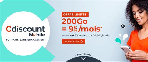 Bon Plan Le Forfait Cdiscount Série Limitée Avec 200 Go à 999 Euros