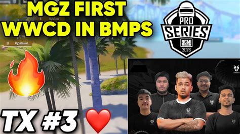 Mgz First Wwcd In Bmps 🤯🔥 Tx 3 ️⚡ Youtube