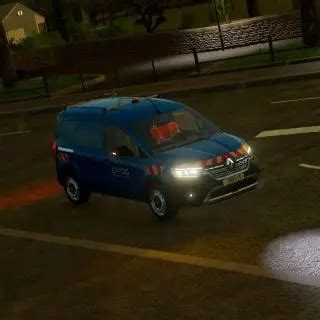 Renault Kangoo Iii Enedis V Fs Mod Farming Simulator Mod