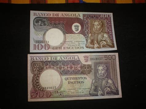 2 Banknote Angola 500 100 Escudos 1973 Kaufen Auf Ricardo