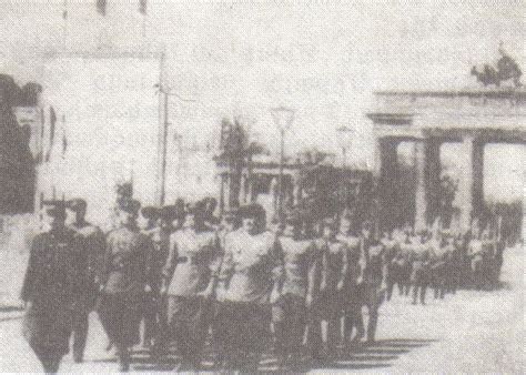 Military history, Brandenburg gate, History