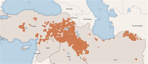 The State of the Kurds - Vivid Maps