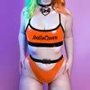 High Waisted Cow Latex Sports Knickers Bikini Halloween Zombie Utility Combat Cargo S Etsy UK