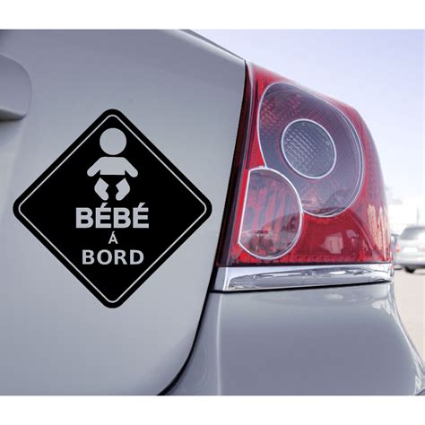 Sticker Panneau B B Bord Zonestickers