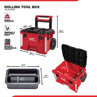 Milwaukee Packout Dimensions Guide