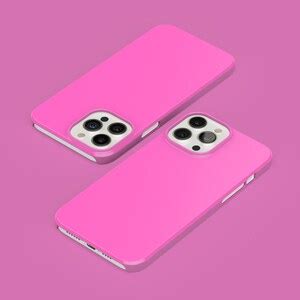HOT PINK IPhone Case Matte Pink IPhone Case Bright Pink IPhone Case Solid Color Pink Phone