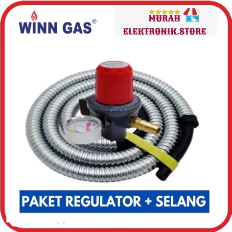 Jual Regulator Kepala Gas Tekanan Tinggi High Pressure LPG WINN GAS W