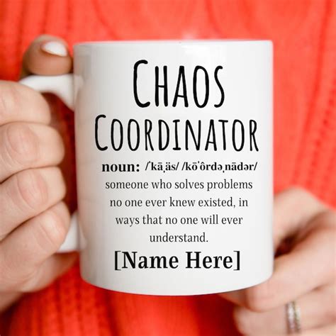 Funny Chaos Manager Etsy