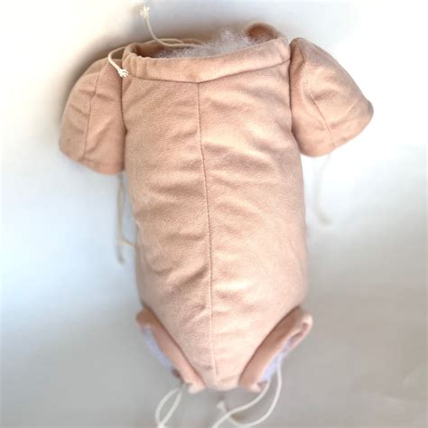 Poppen Kleren Accessoires 19 Reborn Baby Doll Body Doe Suede For 3 4