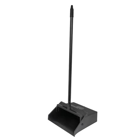 Carlisle 36141003 1 12 Duo Pan Lobby Dust Pan Metal Handle Black