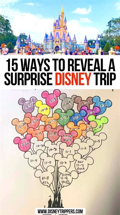 15 Creative Ways To Reveal A Surprise Disney Trip Artofit