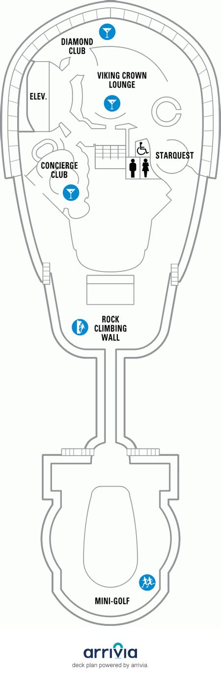 Radiance of the Seas Deck Plans - Royal Caribbean Cruises Radiance of ...