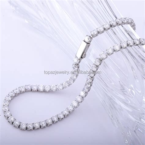 Hiphop Hot Selling Stainless Steel Tennis Chain Unisex Men Women T