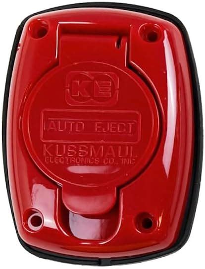 Kussmaul Weatherproof Super Auto Eject Cover Red Pn 091