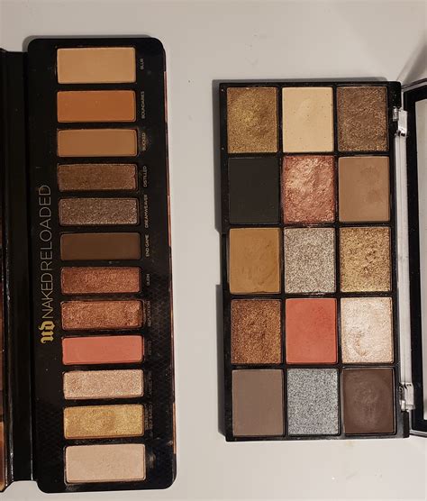 Urban Decay Naked Reloaded Palette Dupe Makeup Revolution Hypnotic