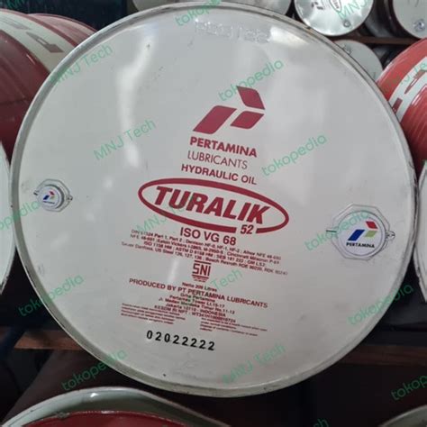 Jual Oli Hidrolik Pertamina Turalik 52 Iso Vg 68 Eceran Per 1 Liter