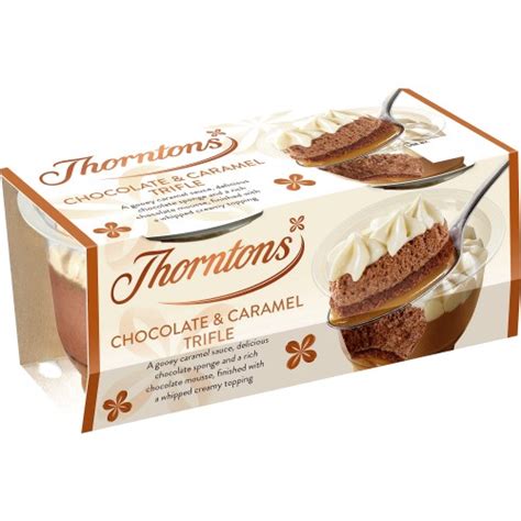 Thorntons Chocolate And Caramel Trifle 2 X 95g Compare Prices And Where