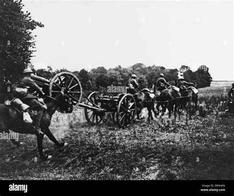 Royal Horse Artillery 1918 Stock Photo - Alamy