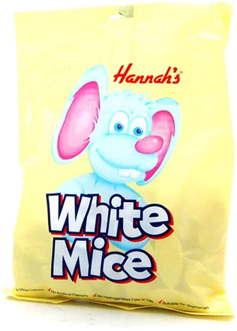 Buy Hannah White Mice 50c Online Hannah Confectionery Chocolate