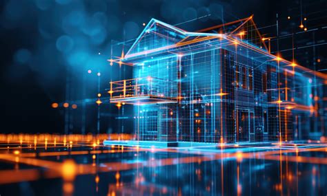 AI generated real estate digital visualization property 37168254 Stock