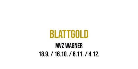 BLATTGOLD Café Wagner Jena