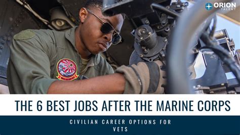 The 6 Best Jobs After The Marine Corps Civilian Career Options For Vets