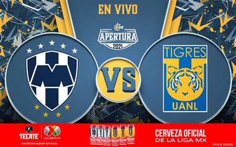 Monterrey vs Tigres EN VIVO Clásico Regio 2021 Futbol HOY Liga MX