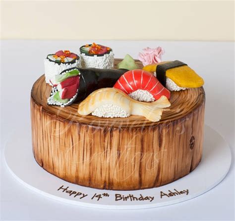 Sushi Cake For A Unique Dessert Experience