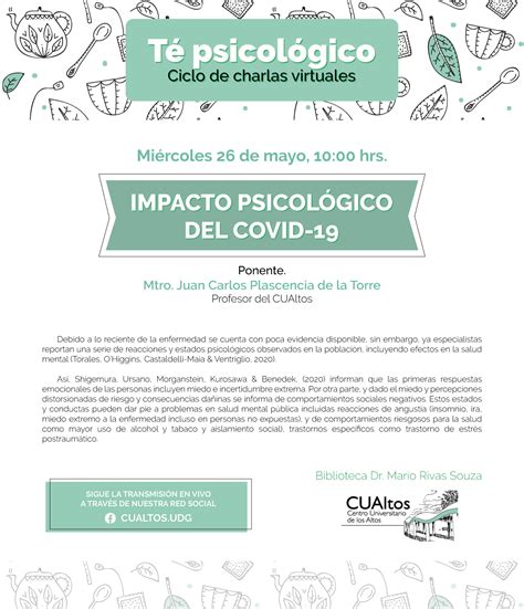 Impacto Psicológico del COVID 19 Centro Universitario de los Altos