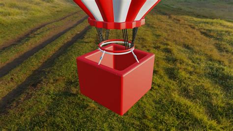 D Hot Air Balloon Model TurboSquid