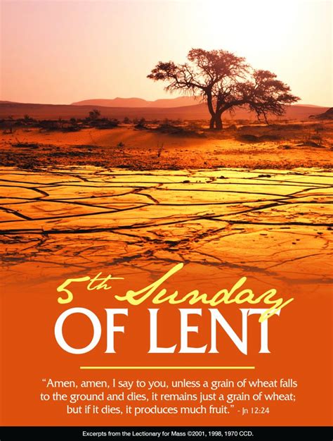 Fifth Sunday Of Lent 2024 Homily Kenna Almeria