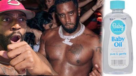 THE FBI FOUND BOTTLES OF BABY OIL SEX LUB WORTH K AT DIDDY S