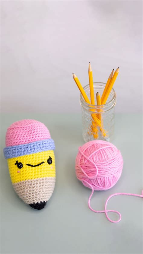 Crochet An Amigurumi Pencil In Crochet Shop Beginner Crochet