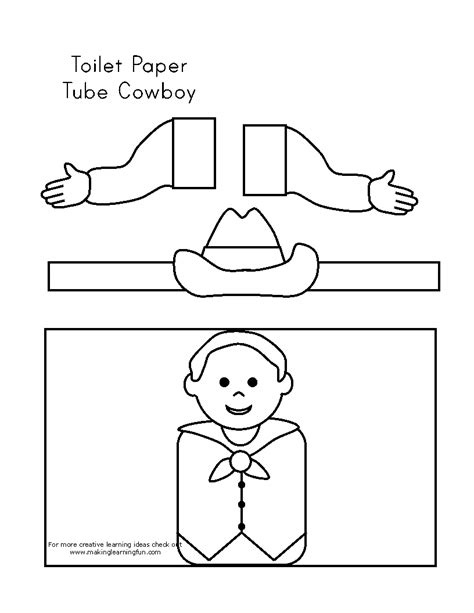 Printable Cowboy Craft