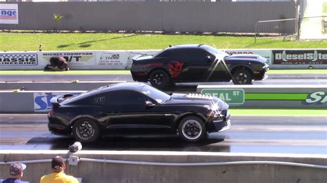 Dodge Demon Drags Supercharged Ford Mustang GT, Someone Feels Like ...